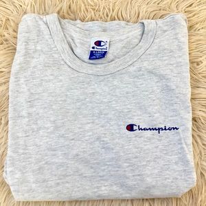 vintage grey champion t-shirt